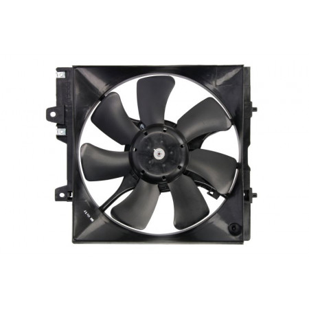 Ventilator,aer conditionat Ventilator radiator cu carcasa SUBARU FORESTER 2.0 08.97-09.02 NISSENS NIS 85491
