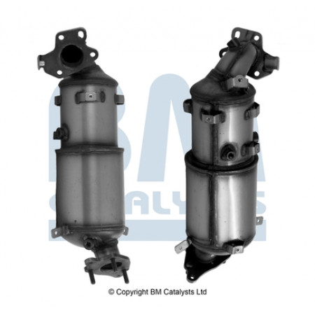 Filtro de fuligem/partículas, sistema de escape Filtro de partículas diesel HONDA ACCORD VIII 2.2D 07.08- BM CATALYSTS BM11153H