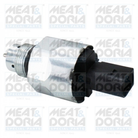 Válvula reguladora de presión, sistema - Válvula reguladora de presión common-rail AUDI A3 SEAT ALTEA ALTEA XL IBIZA IV IBIZA IV SC IBIZA IV ST LEON SKODA OCTAVIA II RAPID VW CADDY III/MINIVAN GOLF PLUS V GOLF VI 1.6D 02.09- MEAT & DORIA MD9762