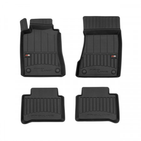 Fußmattensatz TPE 4-tlg. Kanäle ProLine 3D vorne/hinten Satz Farbe Schwarz MERCEDES CLS C219 E T-MODEL S211 E VF211 E W211 03.02-12.10 Limousine / Kombi FROGUM BRD 3D408104