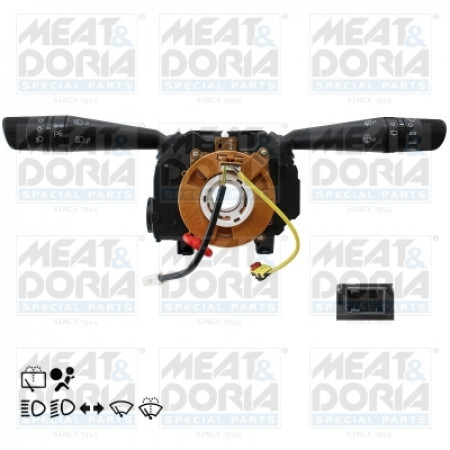 Comutator coloana directie Combined switch under the steering wheel FIAT QUBO 02.08- MEAT &amp; DORIA MD231707