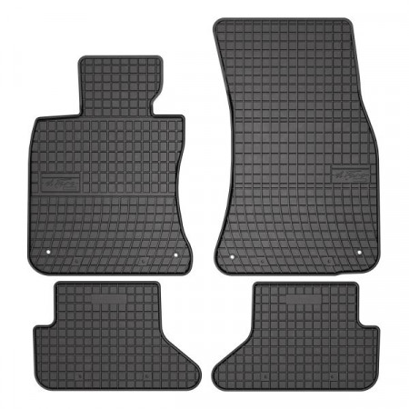 Set tappetini in gomma 4 pezzi BASIC set anteriori/posteriori colore nero BMW 6 E63 6 E64 09.03-08.10 FROGUM MMT A040 411197