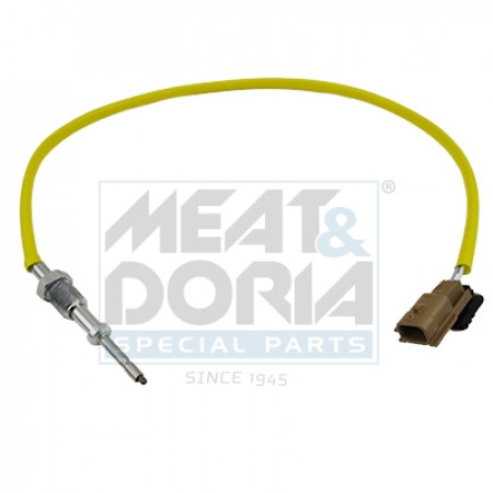 Capteur, température des gaz Sonde de température des gaz d'échappement avant dpf NISSAN JUKE NOTE PULSAR QASHQAI II 1.5D 06.10- MEAT & DORIA MD12292E