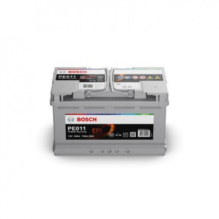 Starter-Akku BOSCH 12V 80Ah/800A POWER EFB R+ 1 315x175x190 B13 efb/Starter BOSCH 0 092 PE0 110