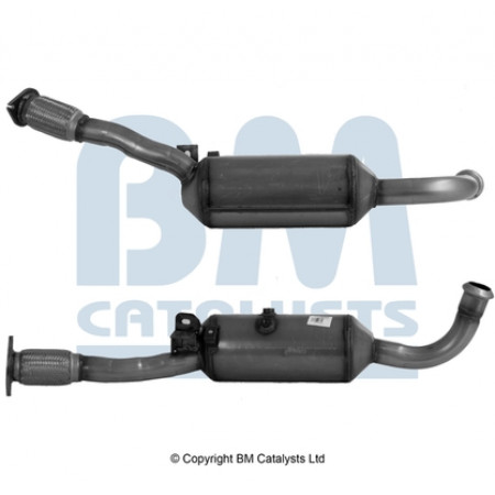 Soot/particulate filter, exhaust system Diesel particulate filter NISSAN PRIMASTAR OPEL VIVARO A RENAULT TRAFIC II 2.0D 01.06- BM CATALYSTS BM11285H