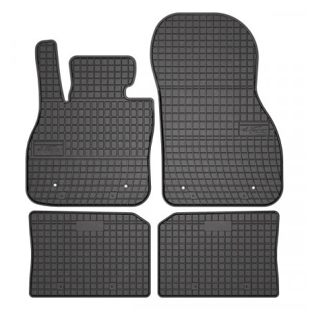 Serie tappetini in gomma Set 4 pz BASIC anteriori/posteriori colore nero MINI COUNTRYMAN R60 08.10-10.16 FROGUM MMT A040 410695