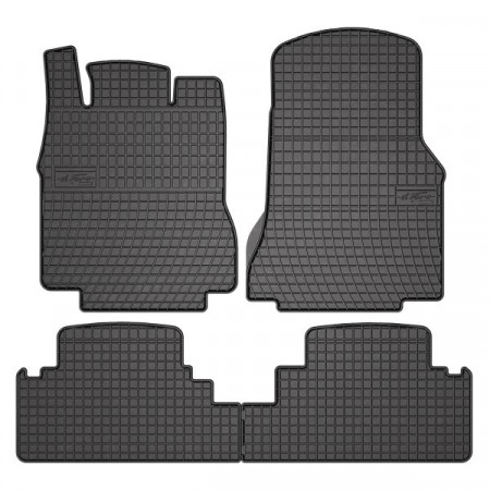 Set covorase cauciuc Floor mats Rubber 4 pcs BASIC front/rear set colour neagra MERCEDES A W168 07.97-08.04 Liftback FROGUM MMT A040 542834
