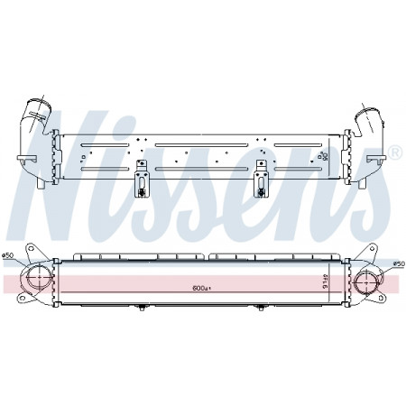 Intercooler, compressor Intercooler HYUNDAI I30 1.4 11.16- NISSENS NIS 961490