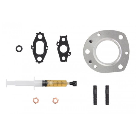 Conjunto de instalação turbocompressor Kit de montagem turbocompressor com juntas MERCEDES A W176 B SPORTS TOURER W246 W242 CLA C117 GLA X156 1.8D/2.2D 11.11- AJUSA AJUJTC11782