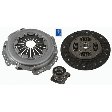 Kit d'embrayage Kit d'embrayage avec roulement hydraulique 225mm SUZUKI GRAND VITARA II 2.0 10.05-02.15 SACHS 3000 990 501