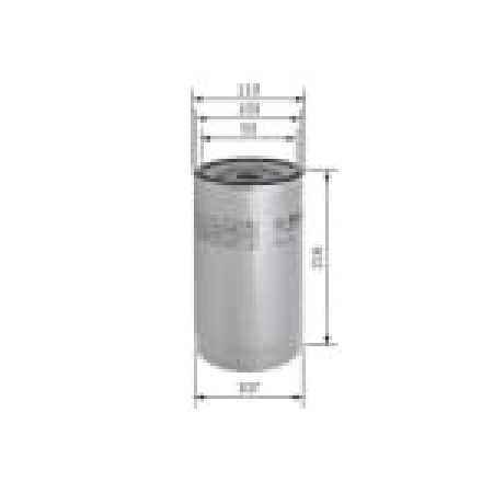 Brandstoffilter IVECO S-WAY MAN TGM I MERCEDES ACTROS ACTROS MP2 / MP3 ATEGO ATEGO 2 AXOR AXOR 2 CAPACITY CITARO O 530 7.3EcotorqCargo-QSM11-C335 08.95- BOSCH F 026 402 143