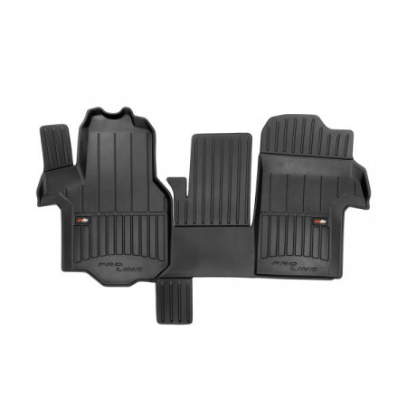 Juego de alfombrillas de goma Alfombrillas TPE 1 uds. Conductos proLine 3D set color negro MAN TGE VW CRAFTER 09.16- Furgoneta de reparto FROGUM FRG 3D409255