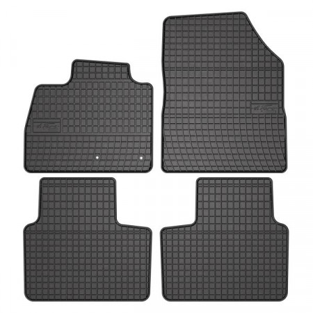 Satz Fußmatten Gummi 4-teilig BASIC vorne/hinten Satz Farbe schwarz RENAULT SCENIC IV 09.16- Minivan FROGUM MMT A040 401631