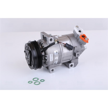 Compresor, climatizare Air-conditioning compressor DACIA LOGAN II LOGAN MCV II SANDERO II RENAULT LOGAN/STEPWAY II SANDERO/STEPWAY II THALIA III 1.2/1.2LPG 10.12- NISSENS NIS 890088
