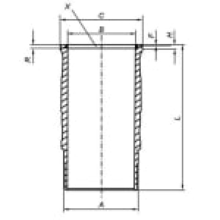 Camasa piston inner diameter: 130mm length: 270mm flange diameter: 15087mm with o-rings  SCANIA CITYWIDE INTERLINK IRIZAR CENTURY IRIZAR PB K K BUS LPGR DC09.108-OC13.101 04.04- MAHLE 061 LW 00120 001