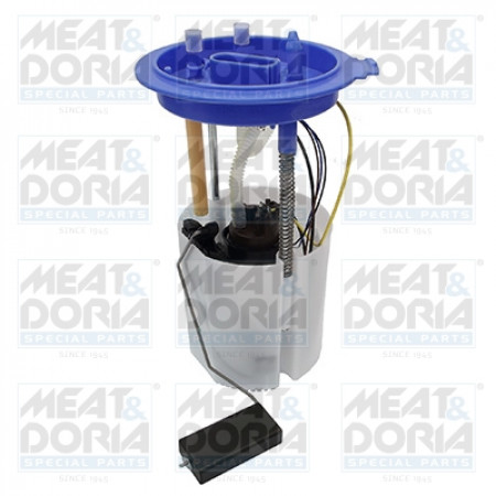 Système d'alimentation en carburant Pression de la pompe à carburant électrique : 53 bar module cpl. AUDI A3 TT SEAT ALTEA LEON SKODA OCTAVIA YETI VG GOLF V/VI PASSAT TOURAN 1.4-3.6 09.04- VIANDE & DORIA MD77007