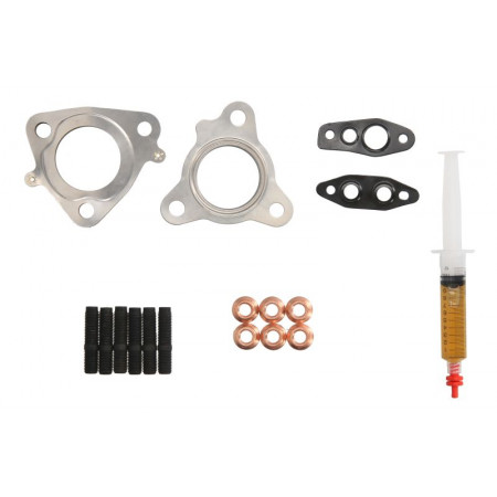 Kit d'installation, turbocompresseur Kit de montage turbocompresseur sans huile dans la seringue HONDA ACCORD VII CIVIC VIII CR-V II CR-V III FR-V 2.2D 01.04- EVORON EVMK0093