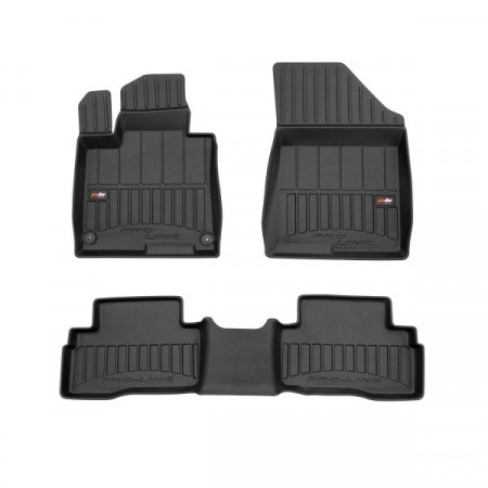 Floor mats set TPE 4 pcs ducts proLine 3D front/rear set color black KIA SPORTAGE V 11.21- SUV version: Hybrid FROGUM FRG 3D427518