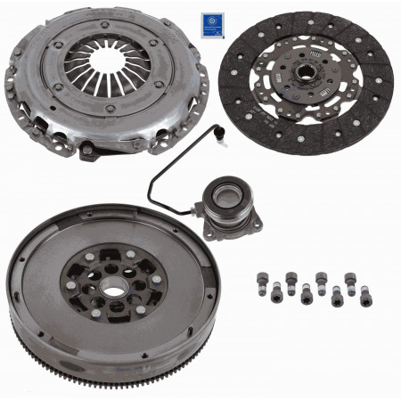 Kit frizione Kit frizione con volano a doppia massa e cuscinetto idraulico 250mm OPEL ASTRA H ASTRA H GTC CORSA D MERIVA A 1.7D 09.03-05.14 SACHS 2290 601 135