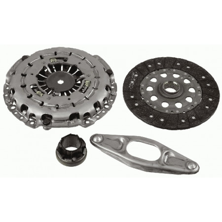 Kit de embreagem Kit de embreagem autoajustável com rolamento de 240 mm BMW 1 E82 1 E88 1 F20 1 F21 2 F22 F87 2 F23 3 E90 3 E91 3 E92 3 E93 3 F30 F80 2.0/2.0D/3.0 06.06- SACHS 3000 950 759
