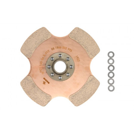 Clutch disc Clutch disc/plate 165mm SACHS 1864002995