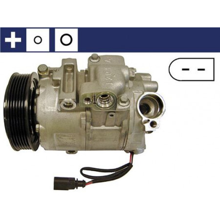 Compresor, aire acondicionado Compresor de aire acondicionado AUDI A2 SEAT CORDOBA IBIZA III IBIZA IV IBIZA IV SC IBIZA IV ST IBIZA IV/HATCHBACK TOLEDO IV SKODA FABIA I FABIA I PRAKTIK FABIA II RAPID 1.0-2.0 08.99- MAHLE ACP 18 000S