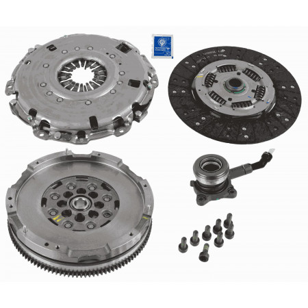 Conjunto de embreagem Conjunto de embreagem com rolamento e volante com massa dupla 260mm FORD TOURNEO CUSTOM V362 TRANSIT CUSTOM V362 TRANSIT V363 2.0D 12.15- SACHS 2290 601 150