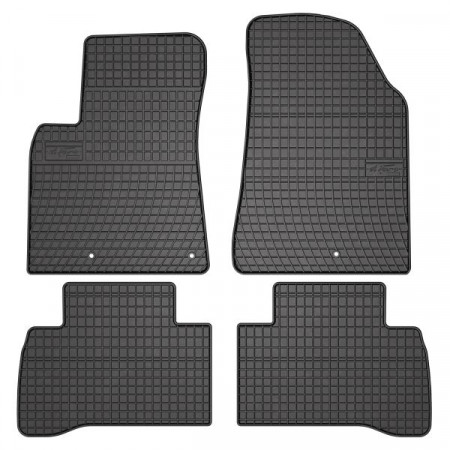 Set covorase cauciuc Floor mats Rubber 4 pcs BASIC front/rear set colour neagra KIA NIRO I 09.16-08.22 Liftback FROGUM MMT A040 547440
