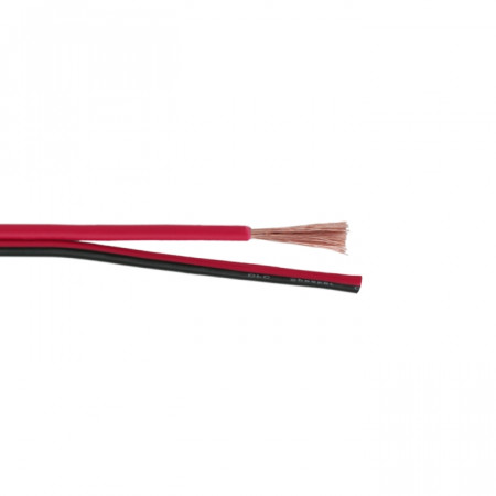 Luidsprekerkabel 2 x 1,00 mm 100 m/rol
