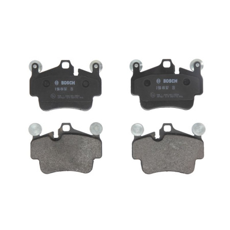 Kit pastiglie freno anteriori PORSCHE 911 911 SPEEDSTER 911 TARGA BOXSTER BOXSTER SPYDER CAYMAN 2.9-3.8 07.04-06.13 BOSCH 0 986 494 567