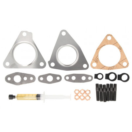 Assembly set, turbocharger Turbocharger assembly kit with gaskets AJUSA AJUJTC11624