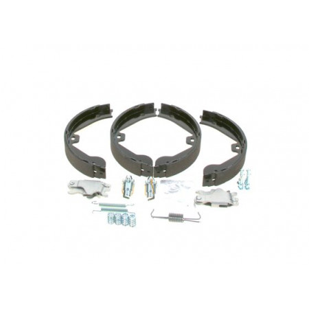 Kit ganasce freno, freno a mano Ganasce freno MERCEDES GL X164 M W164 R W251 V251 AUDI A7 Q7 LAND ROVER RANGE ROVER III PORSCHE CAYENNE VW TOUAREG 2.5D-6.2 03.02-08.15 BOSCH 0 204 113 829