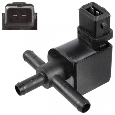 Convertor de presiune, turbocompresor Supapa de control electropneumatica AUDI A3 A4 B5 A4 B6 A4 B7 A6 C5 TT SEAT CORDOBA IBIZA II IBIZA III LEON TOLEDO II SKODA OCTAVIA I SUPERB I VW BORA 1.8 01.95-12.10 FEBI FE107865
