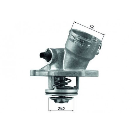 Termostato, líquido refrigerante Termostato do sistema de refrigeração 100C na caixa MERCEDES C CL203 C W203 C W204 C T-MODEL S203 C T-MODEL S204 CLC CL203 CLK A209 CLK C209 2.5-3.5H 06.04-12.15 MAHLE TM 45 100D