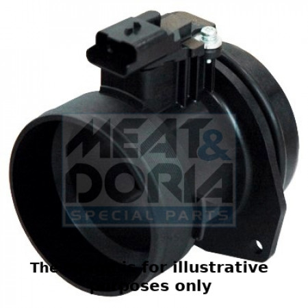 Capteur de débit d'air Module débitmètre d'air CITROEN C4 GRAND PICASSO II C4 PICASSO II C5 III DS4 DS5 JUMPY II PEUGEOT 3008 308 308 I 407 5008 508 I 2.0D/2.2D 04.09- MEAT & DORIA MD86297E