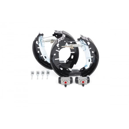 Bremsbackensatz Bremstrommelsatz, Federzylinderbacke FIAT DOBLO DOBLO CARGO OPEL COMBO TOUR COMBO/MINIVAN 1.3D-2.0D 01.10- BOSCH 0 204 114 687