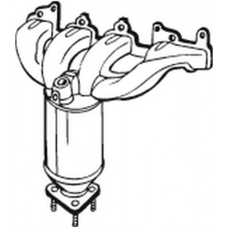 Katalysator EURO 3 passend voor OPEL SIGNUM, VECTRA C, VECTRA C GTS 2.2 04.02-12.08