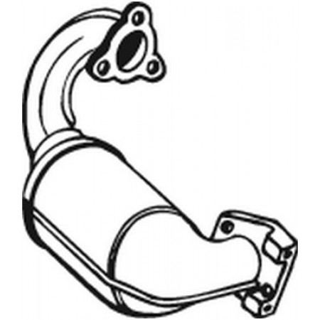 Catalizador EURO 3 adecuado para RENAULT AVANTIME, ESPACE IV, GRAND SCENIC II, LAGUNA, LAGUNA II, LAGUNA III, MEGANE II, SCENIC II, VEL SATIS 2.0 11.01-