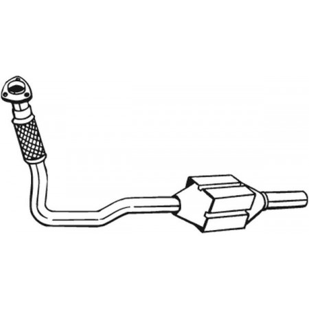 Convertor catalitic potrivit OPEL ASTRA G, ZAFIRA A 2.0D 2.2D 02.98-10.05