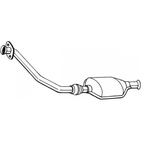 Catalizzatore adatto per OPEL MOVANO; RENAULT MASTER II 2.5D 07.98-01.01