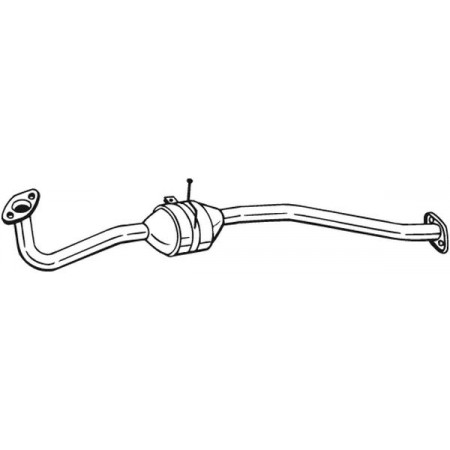Katalysator passend voor SUZUKI SWIFT, SWIFT II 1.3 03.89-05.01