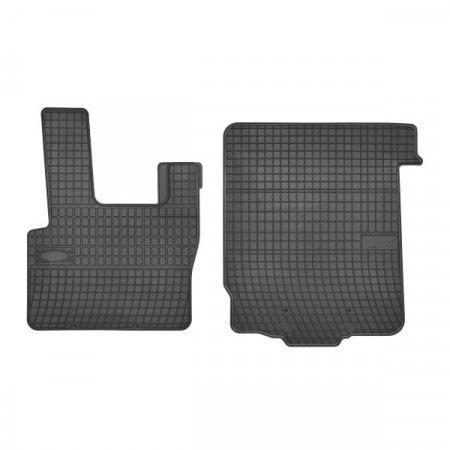 Alfombrilla de goma FROGUM, 2 uds. BASIC, color negro, adecuado para DAF CF 65, CF 75, CF 85 01.01-05.13, Camión