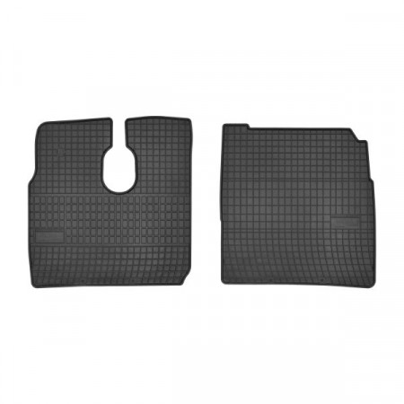 Alfombrilla de goma FROGUM, 2 uds. BASIC, color negro, adecuado para MAN L2000 10.93-07.97, camión