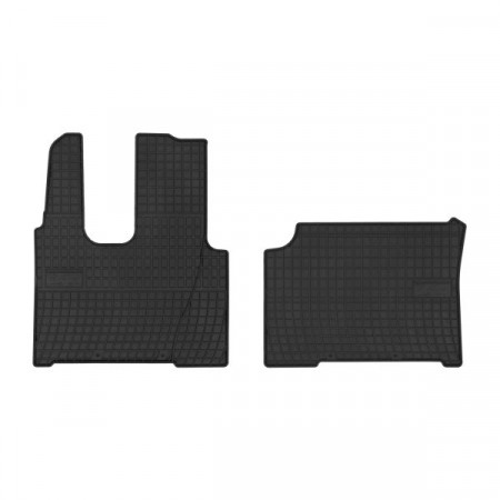Tappetino in gomma FROGUM, 2 pz. BASIC, colore nero, adatto per MERCEDES ACTROS MP4 MP5 07.11-, Camion