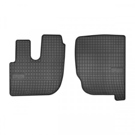 Tapete de borracha FROGUM, 2 unid. BASIC, cor preta, adequado para RVI MIDLUM, PREMIUM 04.96-, Truck