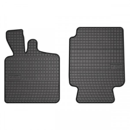 Tappetino in gomma FROGUM, 2 pz. BASIC, set, colore nero, adatto per SMART FORTWO 01.04-01.07, Hatchback