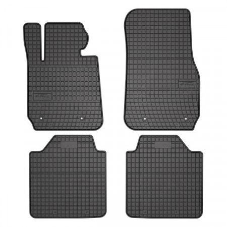 Tappetino in gomma FROGUM, 4 pz. BASIC, set posteriore anteriore, colore nero, adatto per BMW 3 GRAN TURISMO (F34) 11.12-, Liftback