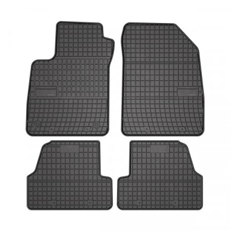 Tapis de sol en caoutchouc FROGUM, 4 pcs. BASIC, arrière avant, ensemble, couleur noire, convient pour CHEVROLET TRAX ; OPEL MOKKA MOKKA X 06.12-, SUV