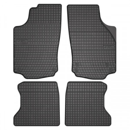 Tappetino in gomma FROGUM, 4 pz. BASIC, set anteriore posteriore, colore nero, adatto per OPEL CORSA C 09.00-12.09, Liftback
