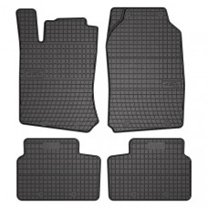 Tapis de sol en caoutchouc FROGUM, 4 pcs. BASIC, arrière avant, set, couleur noire, pour OPEL VECTRA B 09.95-04.02, Berline